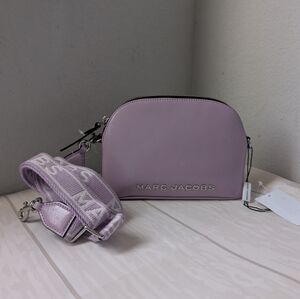 NWT Marc Jacobs Trademarc Small Dome Leather Crossbody Bag